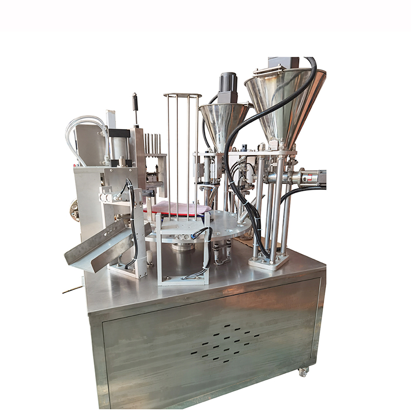 Capsule coffee filling and sealing machine (10)