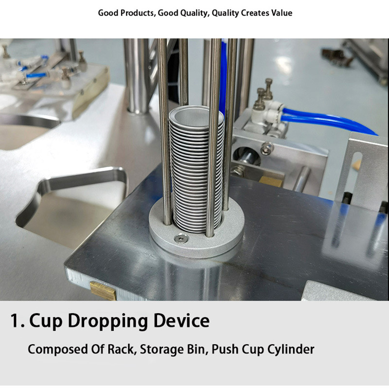 Capsule coffee filling and sealing machine (11)