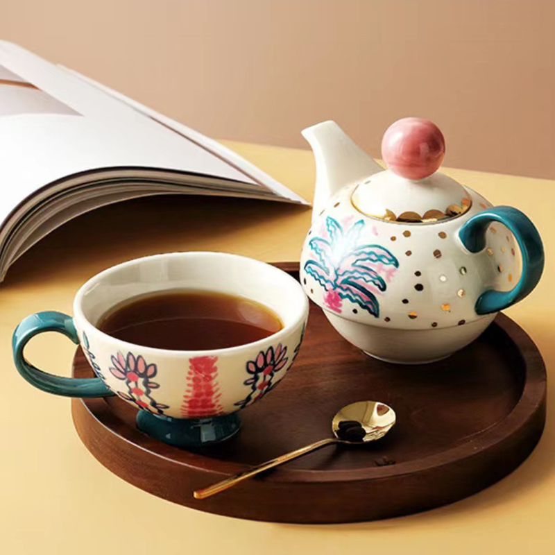 Tea Pot And Cup Set