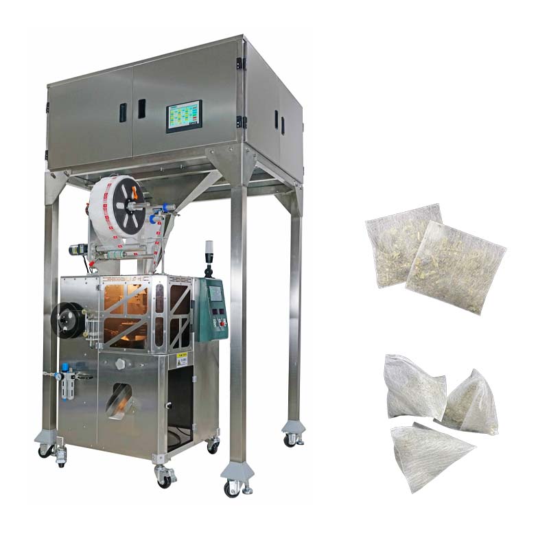 triangle pyramid tea bag packing machine